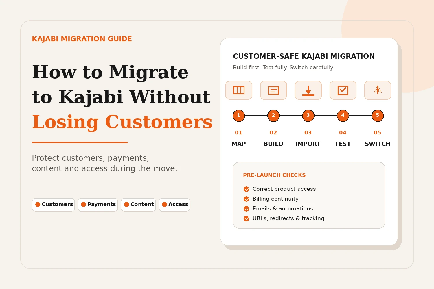 How to Migrate to Kajabi Without Losing Customers