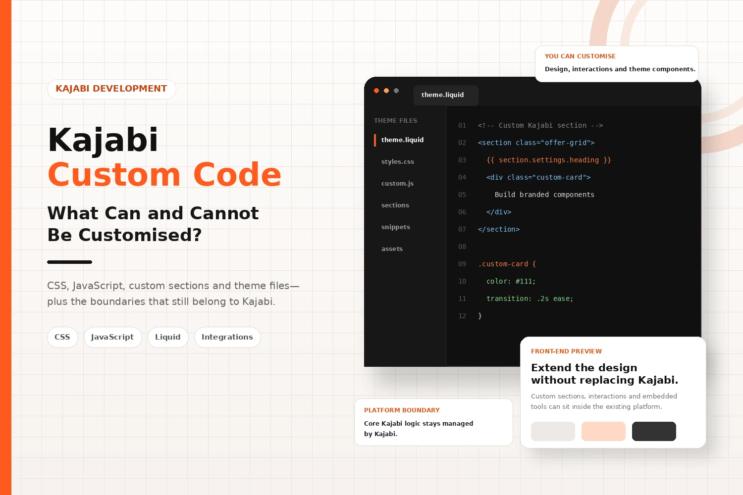 Kajabi Custom Code: What Can and Cannot Be Customised?