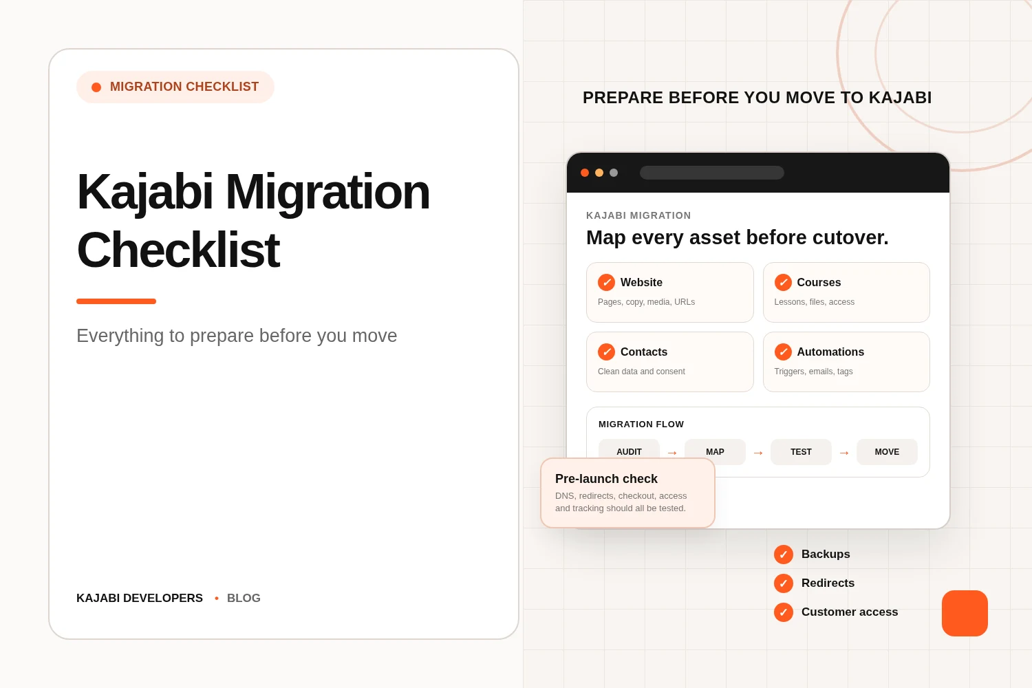 Kajabi Migration Checklist: Everything to Prepare Before You Move